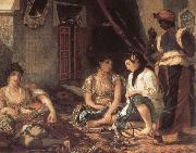 Eugene Delacroix The Women of Algiers USA oil painting artist